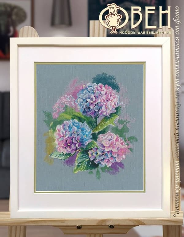 Broderikit Oven "Uendelig sommer" 24x28 cm