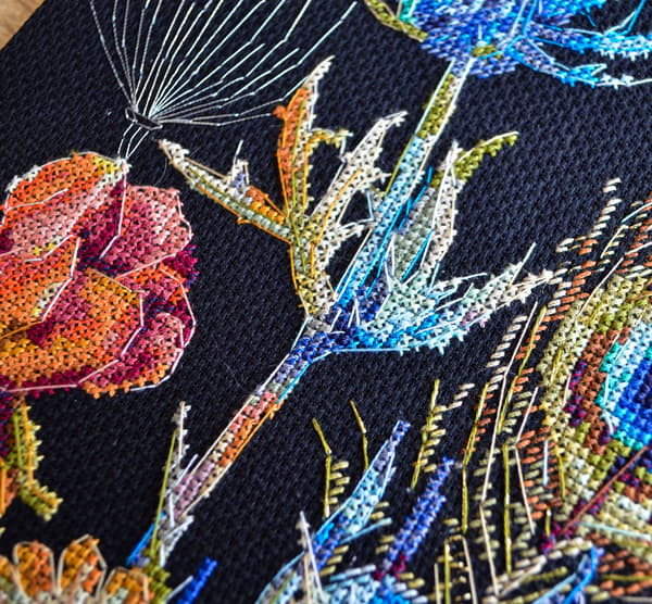 Broderikit Abris Art "Minnen" 22x30cm