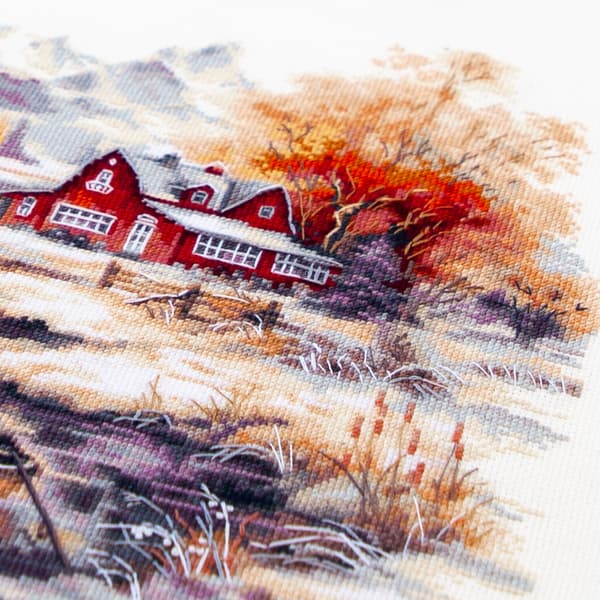 Broderisett Magic Needle "Novembers andre pust" 26x29 cm