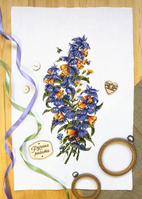 Broderikit MP Studia "Melampyrum nemorosum" 19x41 cm
