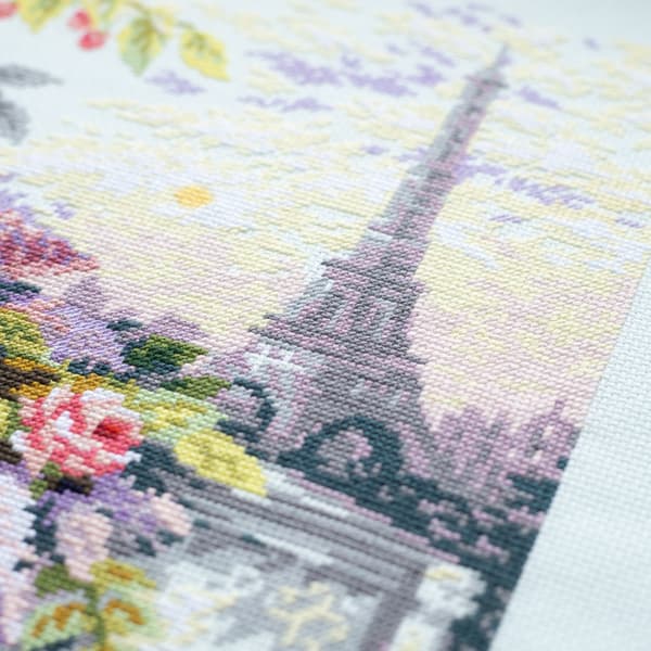 Broderikit Magic Needle "Paris melodier" 40x31 cm