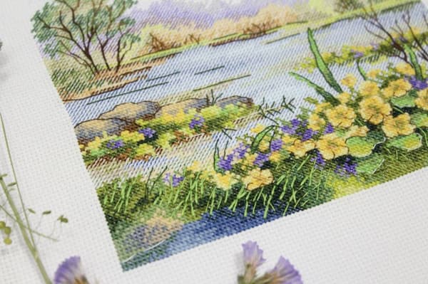 Broderikit MP Studia "Skovdam" 16x20 cm