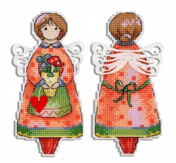 Broderikit MP Studia "Höstängel" 6x12 cm