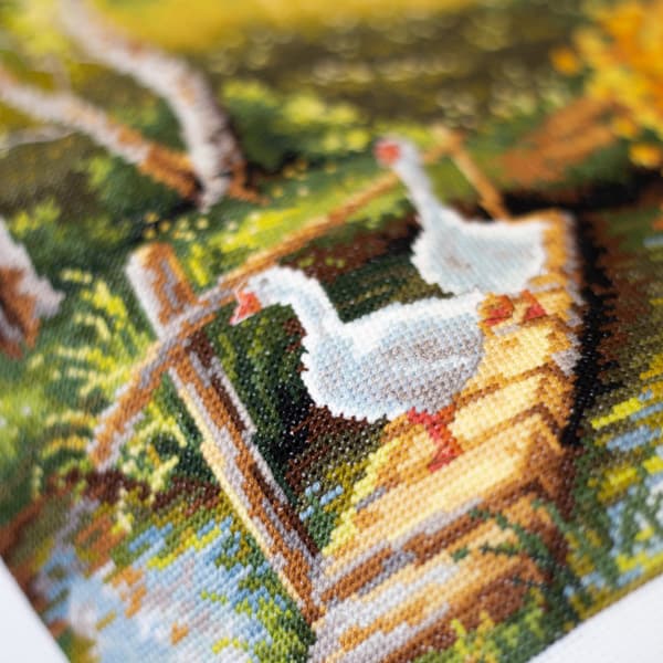 Broderikit Magic Needle "Bydamm" 40x31 cm