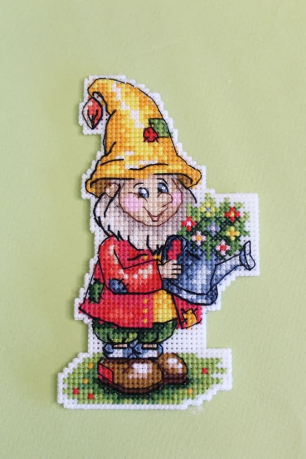 Broderikit Plastik Canvas MP Studia "Havetomte" 8x13 cm