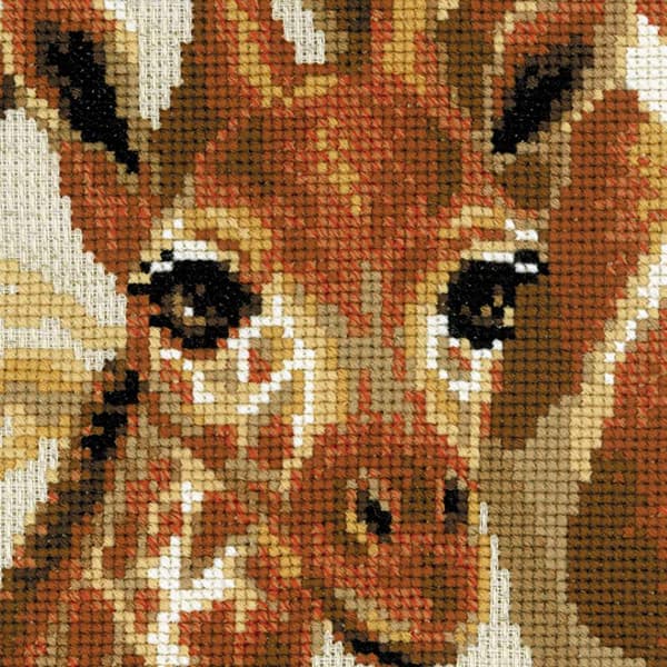 Broderikit Riolis "Giraffer" 22x38 cm