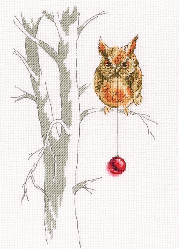 Broderikit RTO "Väntar på högtid" 16.5x27 cm