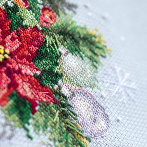 Broderikit Magic Needle "Jullykta" 16x23 cm