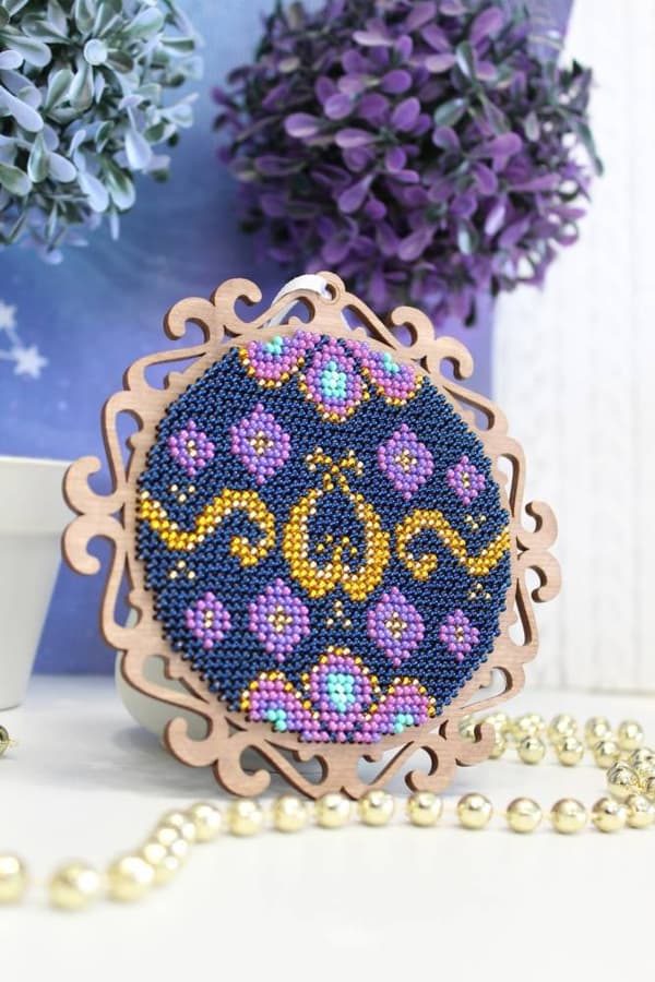 Perlebroderi MP Studia "Aftensymfoni" 12x12 cm