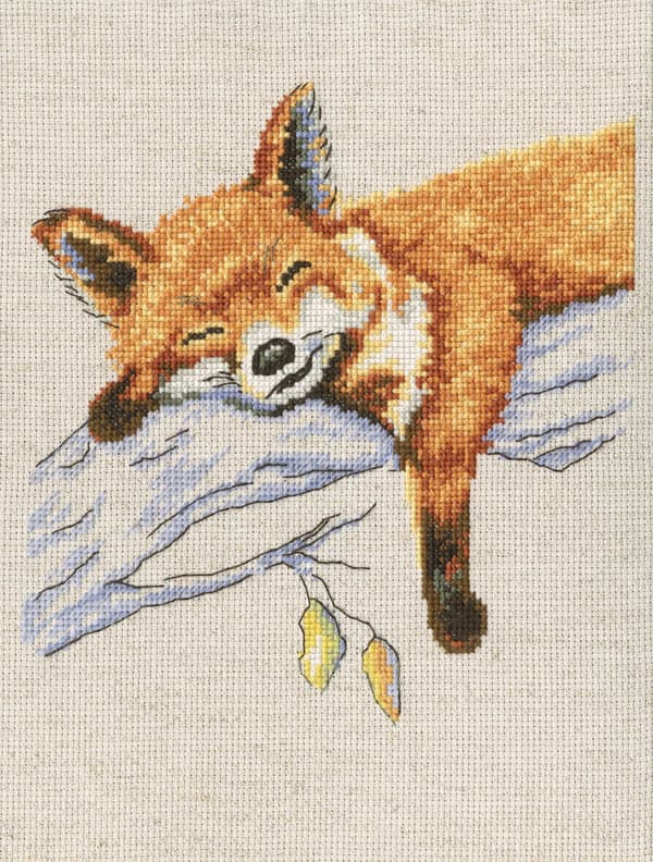 Broderikit RTO "Höstd dröm" 16.5x16.5 cm