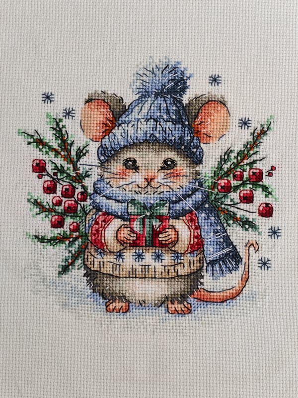 Broderisett AVA "Julemagi" 13,34x14,45 cm