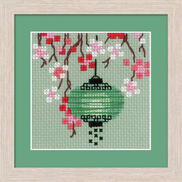 Broderikit Riolis "Lygter" 24x8 cm