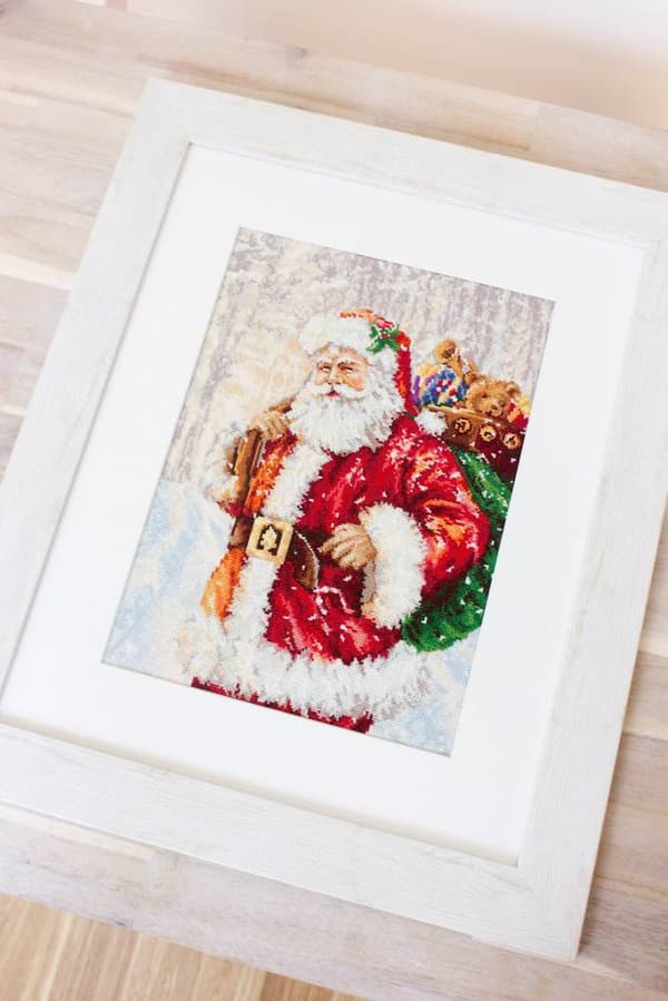 Broderikit Luca-S B575 - "Julemand" 21x30 cm
