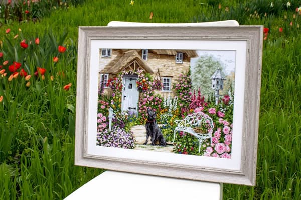 Broderikit Luca-S B2377 - "Stuehaven" 46.5x31 cm