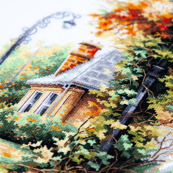 Broderisett Magic Needle "Stille september" 18x26 cm