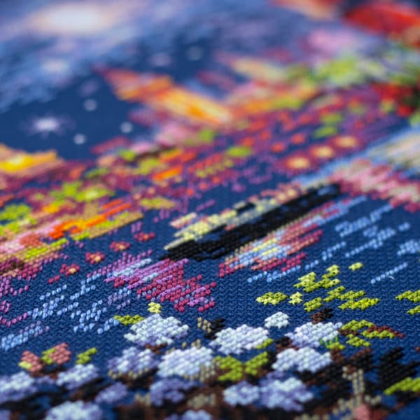 Broderisett Magic Needle "Helg i Paris" 40x30 cm