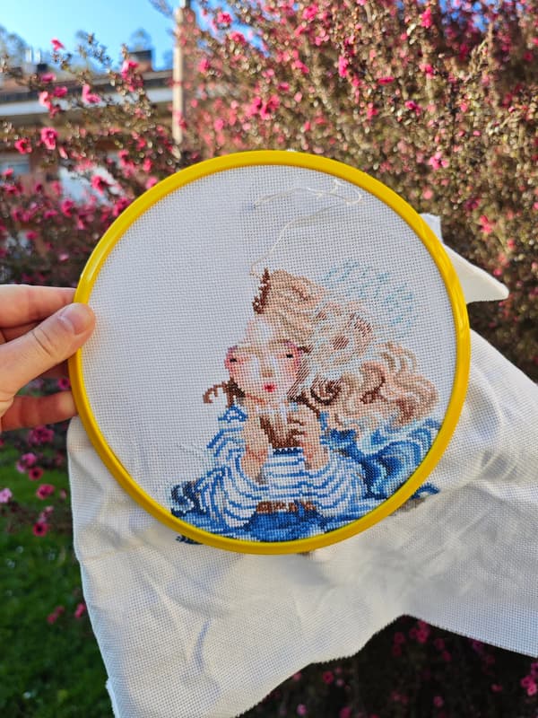 Broderikit AVA "Eftermiddagens läckerheter" 18.57x19.05 cm