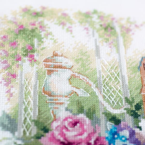 Broderisett Magic Needle «Viktoriansk hus» 38x30 cm