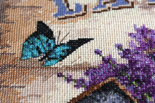 Broderisett Abris Art "Provence-melodien" 35x35 cm