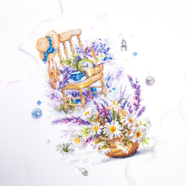 Broderikit Magic Needle "Byferier" 18x28 cm