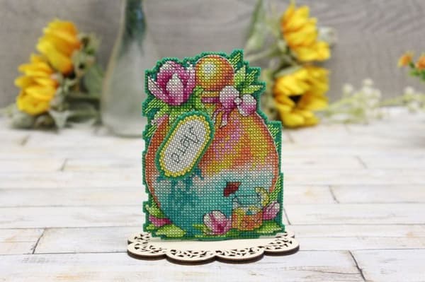 Broderisett Plastic Canvas MP Studia "Sommerfølelse" 9x12 cm