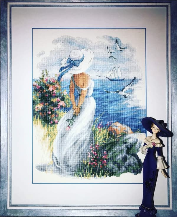 Broderikit Riolis "Angélique" 30x40 cm