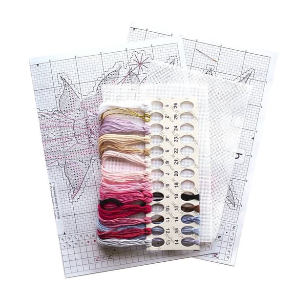 Broderikit plastic canvas MP Studia "Stella" 12x20 cm