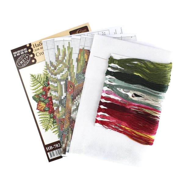 Broderisett MP Studia "Langs skogsstier" 27x25 cm