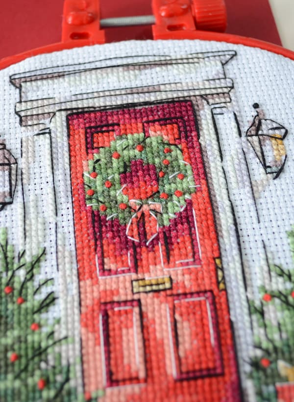 Broderisett Abris Art "Festlig mottakelse" 15x15cm