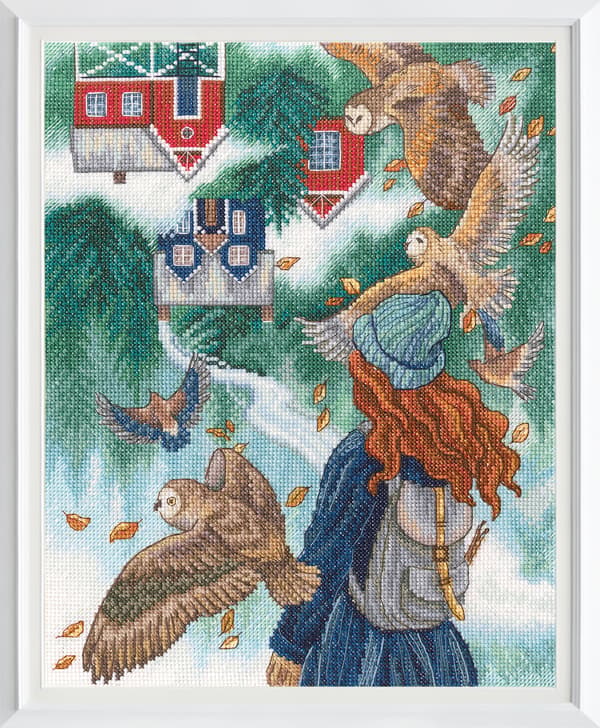 Broderikit RTO "Forandringer" 24x30 cm