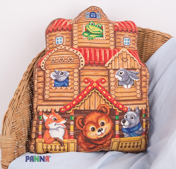 Broderikit Pude Panna PD-1900 - "Folkesagn" 44x35.5cm