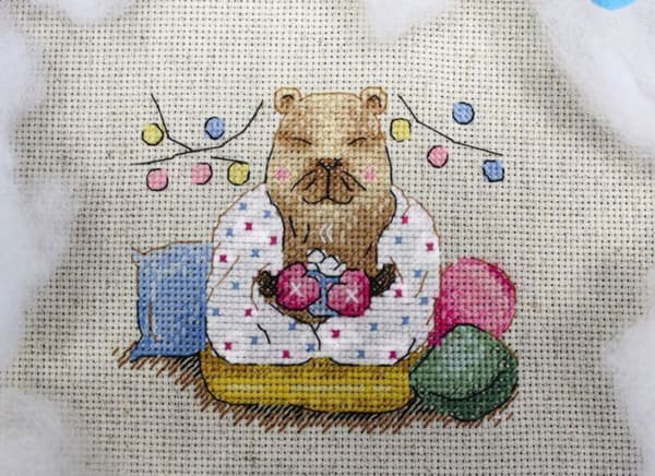 Broderikit MP Studia "Varm kväll" 12x10 cm