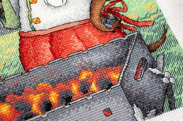 Broderikit MP Studia "Charmig kock" 21x30 cm