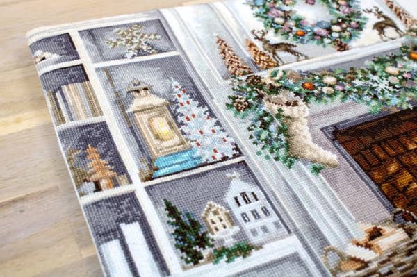 Broderikit Luca-S B2394 - "Julepynt" 42x34 cm