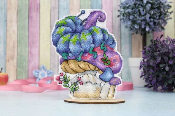 Broderisett Plastic Canvas MP Studia "Vis larve" 12x15 cm