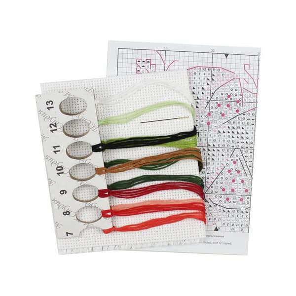Broderisett MP Studia "Sukkervannmelon" 8x7 cm