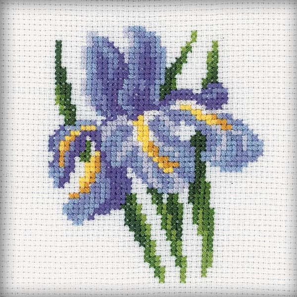 Broderikit RTO "Iris" 10x10 cm