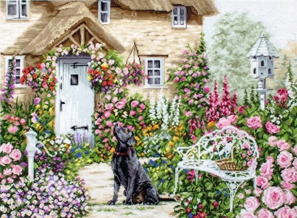 Broderikit Luca-S B2377 - "Stuehaven" 46.5x31 cm