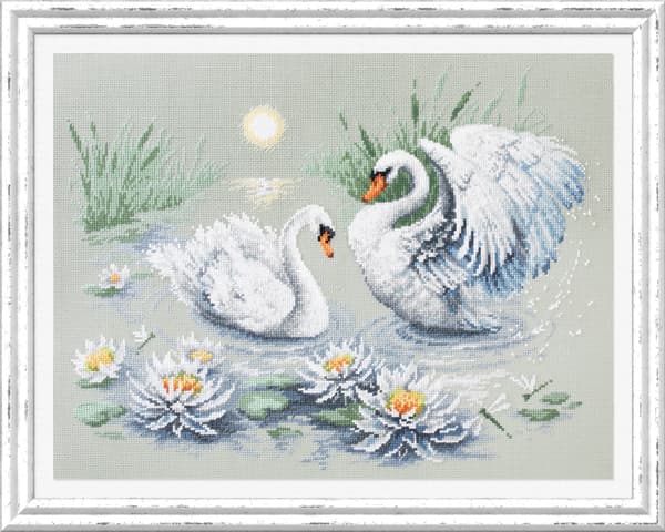 Ristipistopakkaus Magic Needle "Häävalssi" 41x31 cm