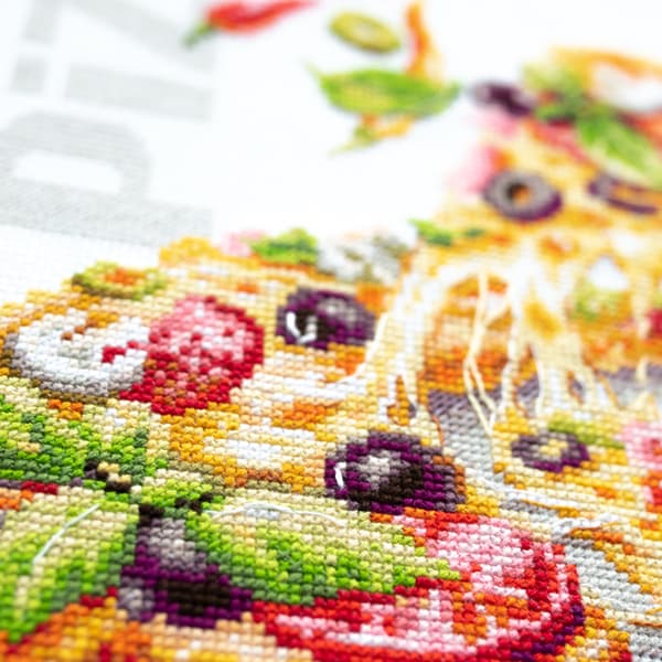 Broderikit Magic Needle "Pizza" 23x27 cm