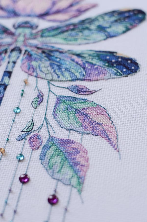 Broderisett Abris Art "Sommerens muse" 24x34cm