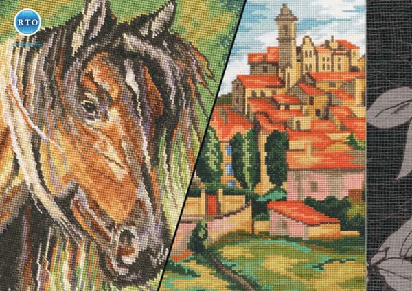 Broderikit RTO "Mustang" 23x28 cm