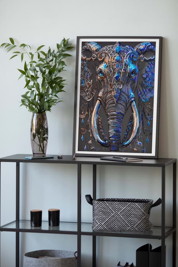 Perlebroderi Abris Art "Vissen blik" 30x43cm