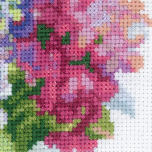Broderikit Riolis "Hortensia" 35x30 cm