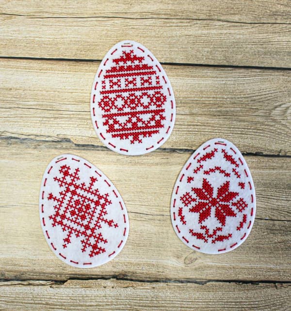 Broderikit MP Studia "Påsktraditioner" 6x8 cm