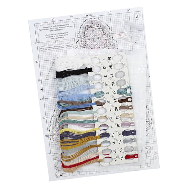 Broderisett Plastic Canvas MP Studia "Glass-sko" 10x13 cm