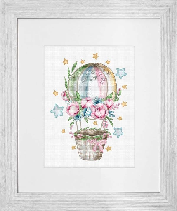 Broderikit Luca-S B7007 - "Ballon" 13.5x19 cm