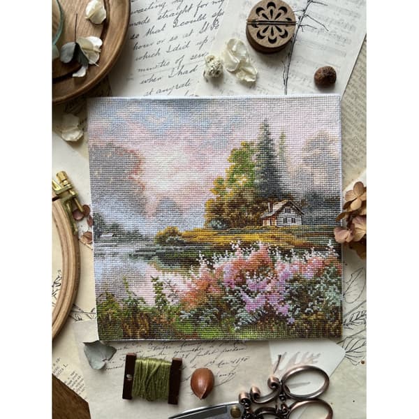 Broderisett Andriana «Dimzon» 19x19 cm