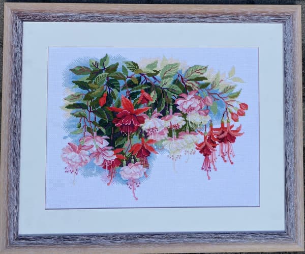 Broderikit Riolis "Fuchsia" 40x30 cm