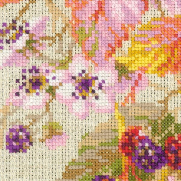 Broderikit Riolis "Brombær" 19x48 cm